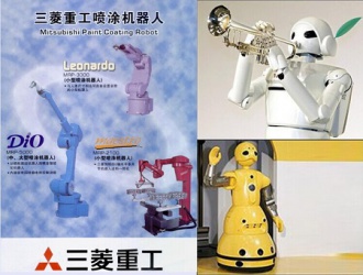 三菱噴涂機器人春節(jié)不打烊，海藍機電道一聲：新春快樂！