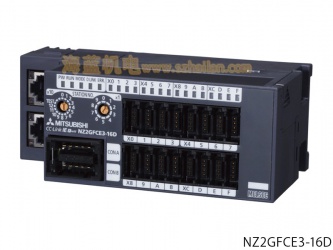NZ2GFCE3-16DE|16點(diǎn) DC24V（源型）輸入，遠(yuǎn)程模塊、e-CON連接器、3線式