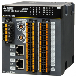 三菱cc-link NZ2GFCF1-32D 32點(diǎn) DC24V（漏型）輸入，遠(yuǎn)程模塊、FCN式